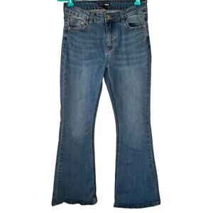 Fashion Nova Light Wash Flare Jeans Size 11